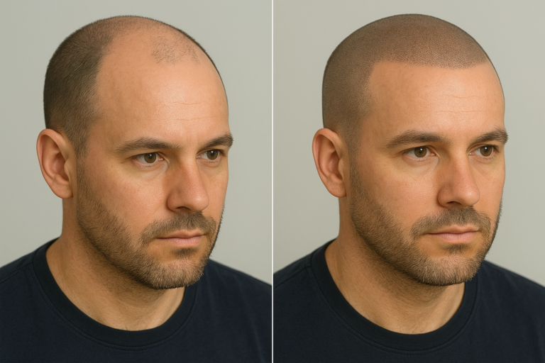 micro haar pigmentatie nieuwe haarlijn geschoren look bij mhp westland